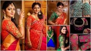 20 Heavy Work Silk Saree Blouses: Elegance Perfect for Every Occasion