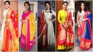 10 Colorful Silk Dupattas: Add Elegance to Your Ethnic Wardrobe