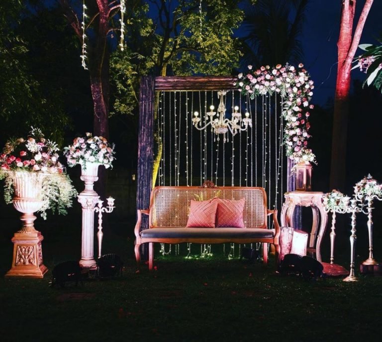 Bridal Chair Decoration