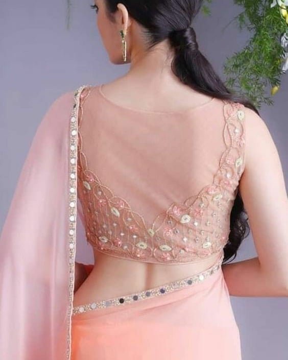 Blouse Designs with Net