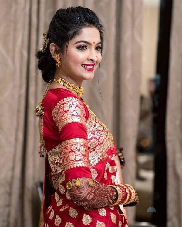 Marathi bridal look