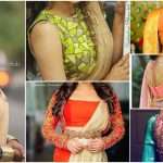 Blouse designs boat neck