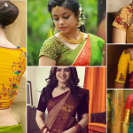 designer saree blouse