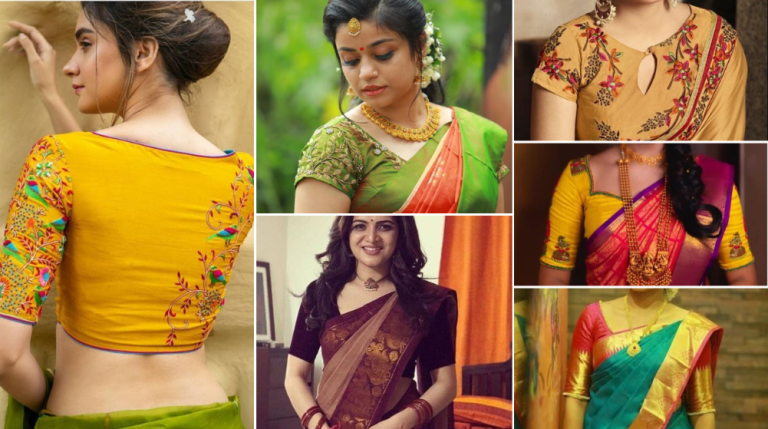 Most epic designer saree blouse that are trending right now!