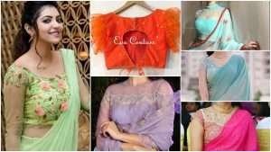 20 Stunning blouse designs with net