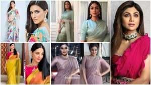Latest bollywood designer sarees for elegant look