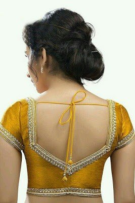 blouse back neck