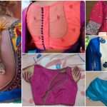 blouse back and front design