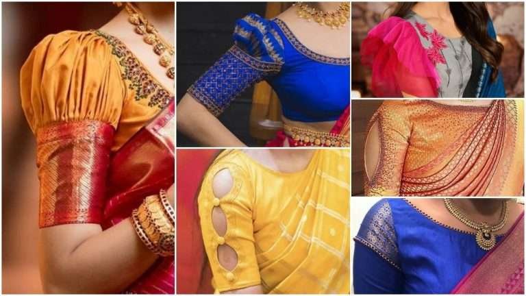Trendy blouse sleeves designs for modern look