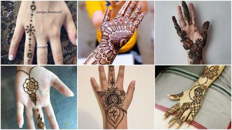 Simple arabic mehndi designs that will blow your mind!
