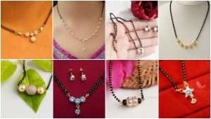 Trendy short mangalsutra designs