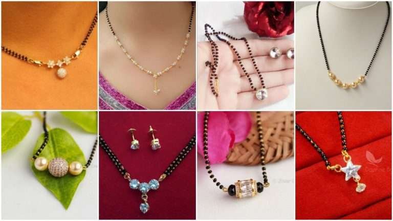 Trendy short mangalsutra designs