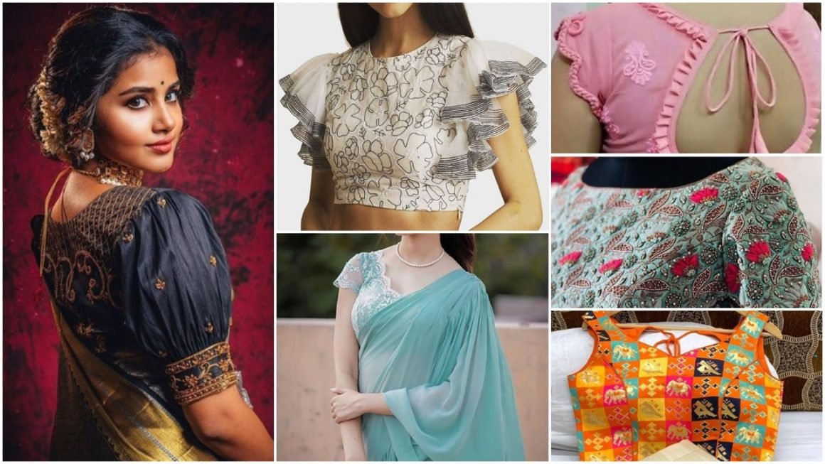 Latest blouse designs trending