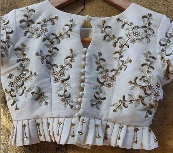 Amazing blouse design