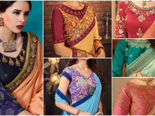 Latest blouse designs for party wear