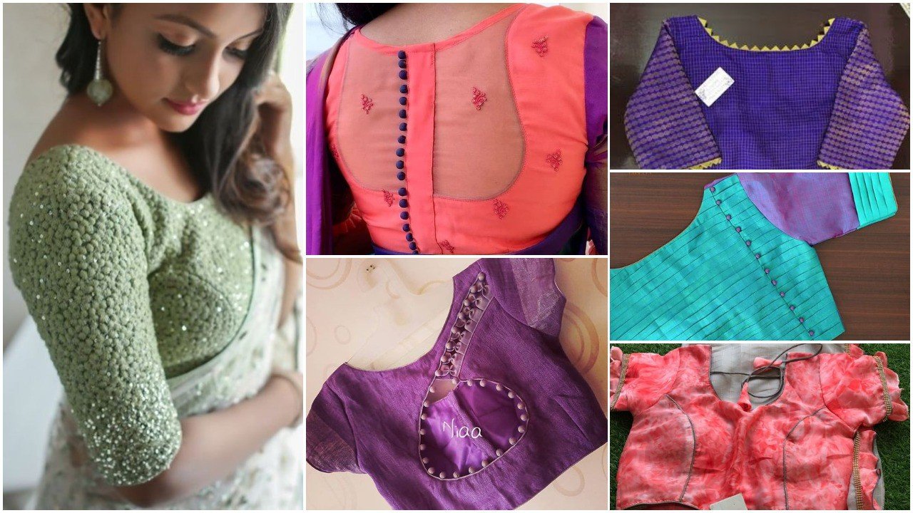 Best interesting blouse designs images in 2020 - Simple Craft Idea