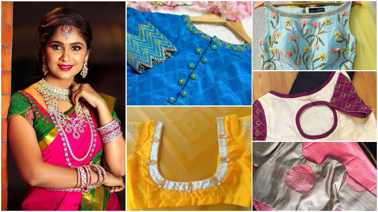 Best saree blouse patterns
