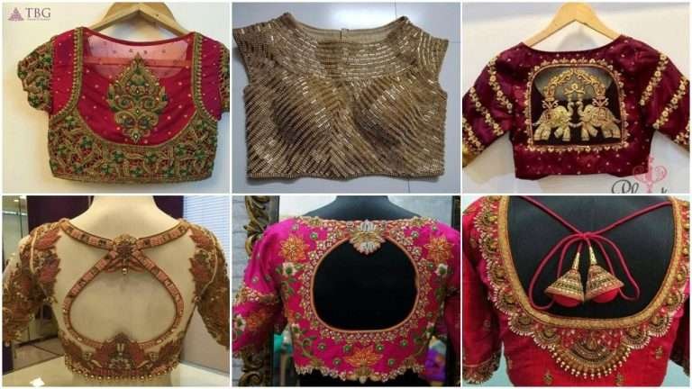 15 Heavy Designer Saree Blouse Designs: Crafting Elegance and Style