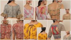Easy and simple blouse designs for saree