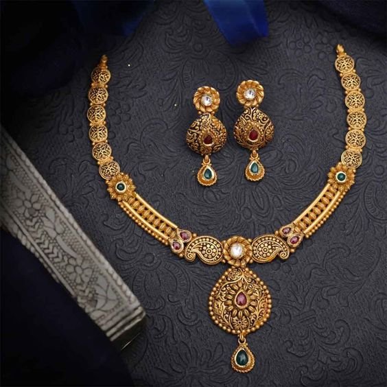 simple antique jewellery necklace