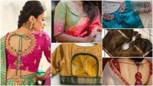 15 Evergreen and trendy saree blouse designs
