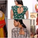 Kurti back neck design