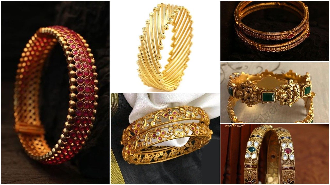 gold bangles designs