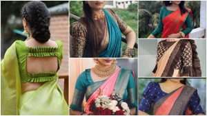 Beautiful sari blouse designs
