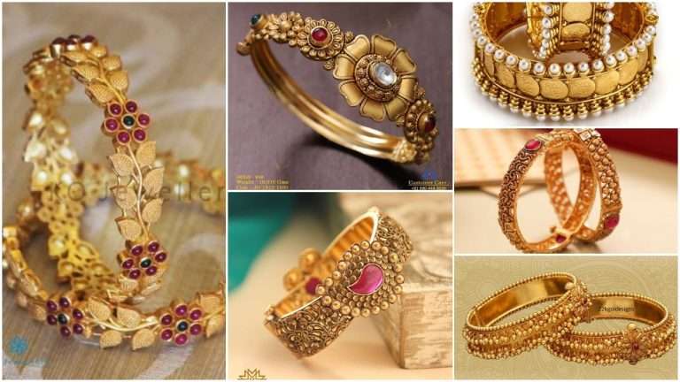 South indian antique bangle design