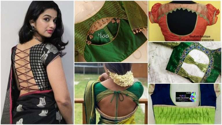 Fashionable and trendy designer blouses