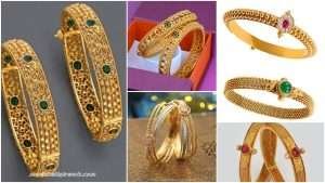 Latest gold bangle design with image