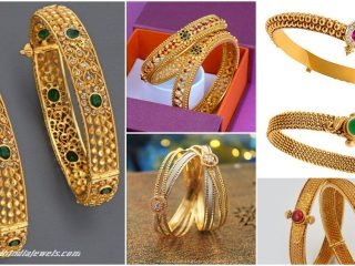 Latest gold bangle design with image