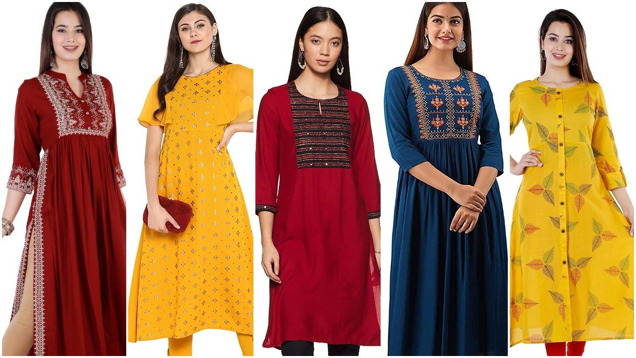 20 Different types of kurti designs for women in 2020