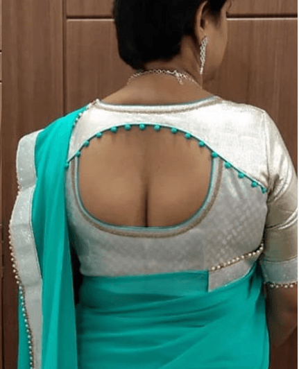 blouse back neck pattern
