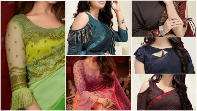 10 Latest designer blouse sleeves designs to look gorgeous