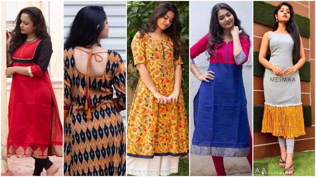Stylish kurta kurti indian ethnic fashion