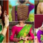Mind blowing blouse design