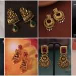 Gold earring design