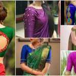 Party wear blouse design