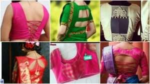 Latest blouse designs for party wear
