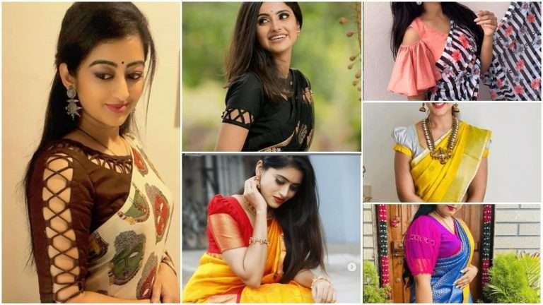Readymade saree blouse designs