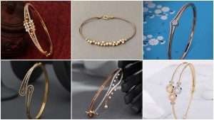 Latest gold bracelets for women