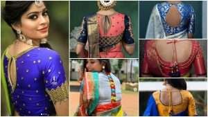 Stylish blouse back neck designs for modern look