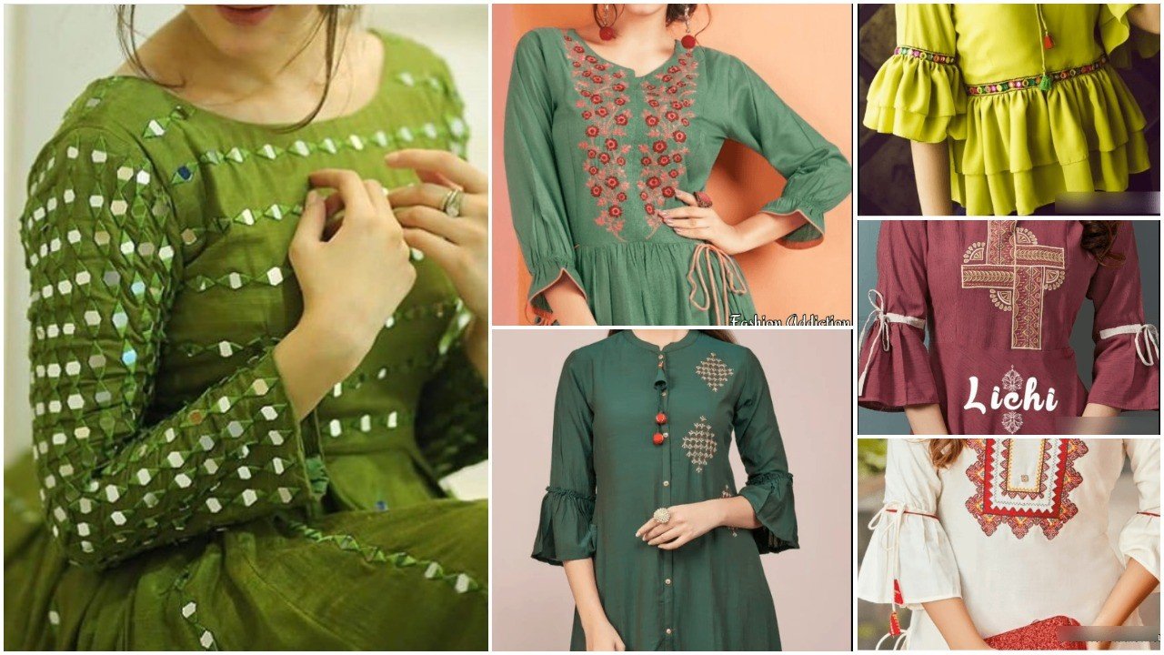10 Latest sleeves design for kurti to try in 2020 – Simple Craft Ideas