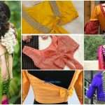 Stunning saree blouse back neck designs