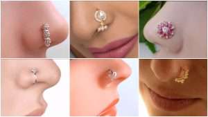Elegant and stylish nose pin/nose studs designs