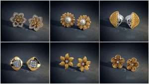 Simple and beautiful studs earrings