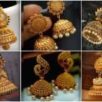antique gold jhumka designs