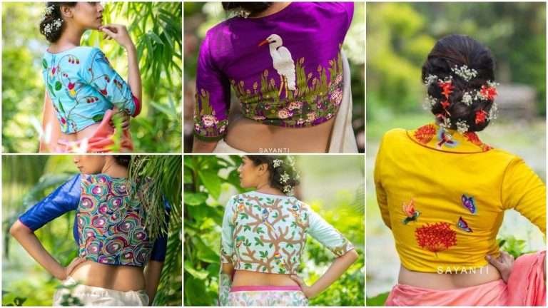 20 Simple blouse designs collection