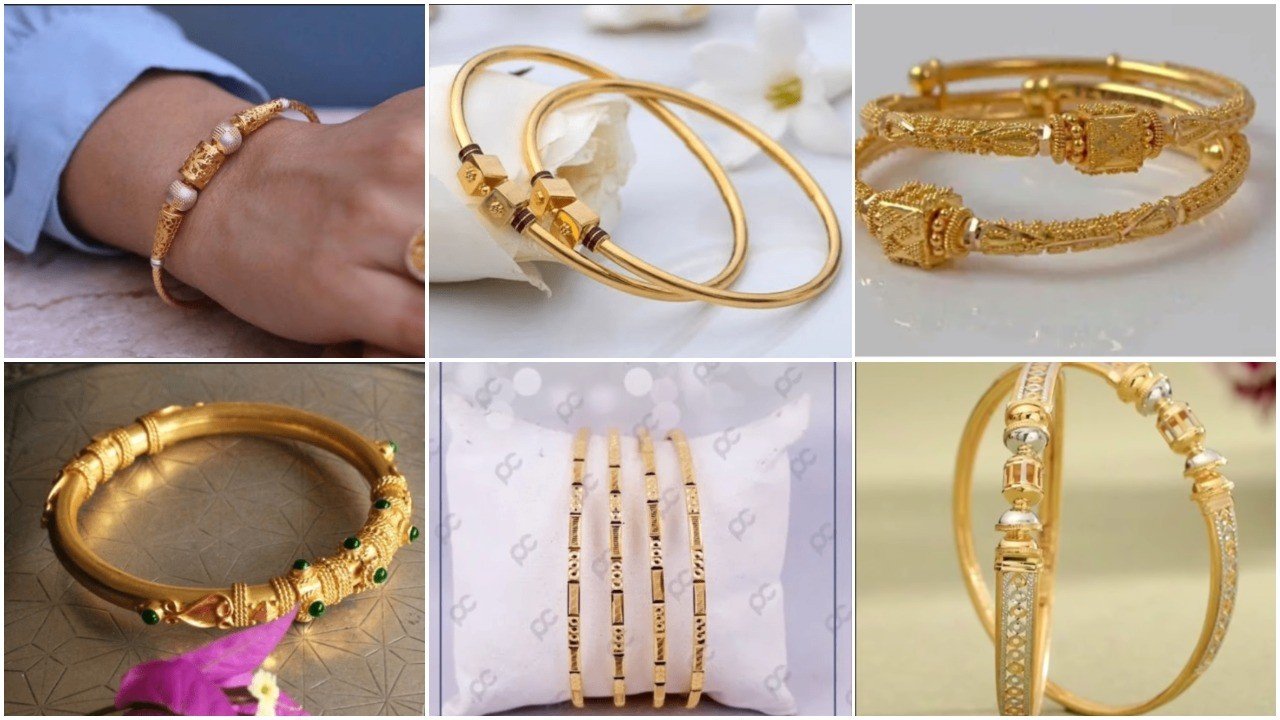 gold bangles designs